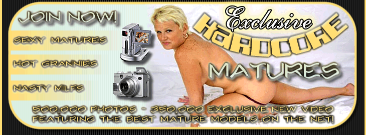 Blonde mature in sexy white lingerie masturbating 