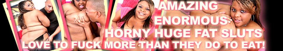 Chubby ebony Minxxx holding her enormous fat gigantic boobs 